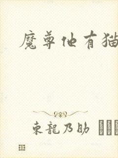 魔尊他有猫了封面