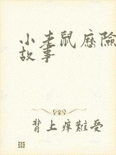 小老鼠历险记的故事封面