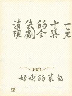 消失的十一层电视剧全集免费观看