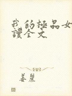 我的极品女神阅读全文封面