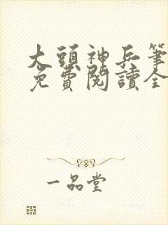 大头神兵笔趣阁免费阅读全文