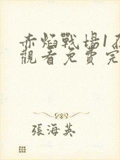 赤焰战场1在线观看免费完整版高清封面