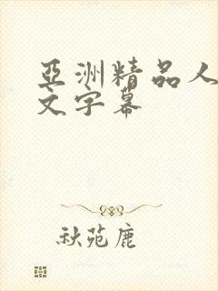 亚洲精品人妻中文字幕封面