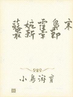 苏婉霍枭寒小说最新章节