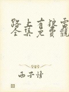 路上有狼电视剧全集免费观看1