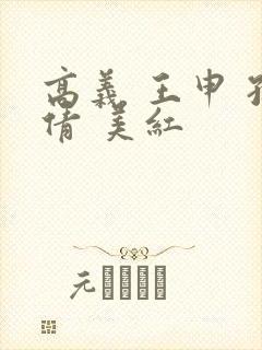 高义 王申 孙倩 美红