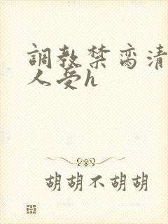 调教禁脔清冷美人受h