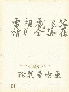 电视剧《父母爱情》全集在线观看