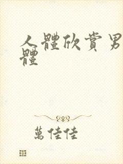 人体欣赏男体裸体