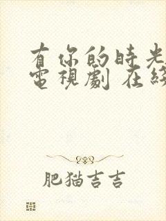 有你的时光里 电视剧 在线观看