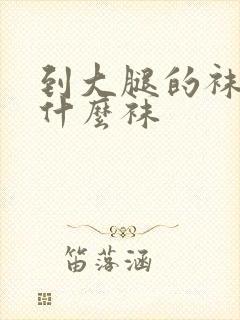 到大腿的袜子叫什么袜