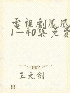 电视剧凤凰台上1—40集免费观看完整