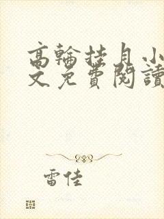 高轮挂月小说全文免费阅读最新章节封面