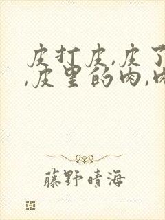 皮打皮,皮了皮,皮里的肉,肉里的皮是什么