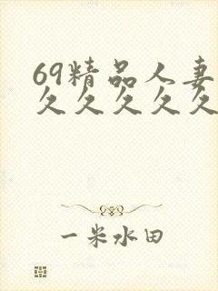 69精品人妻久久久久久久久