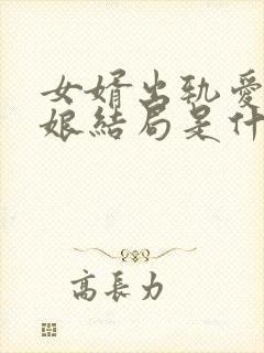 女婿出轨爱上母娘结局是什么电视剧封面