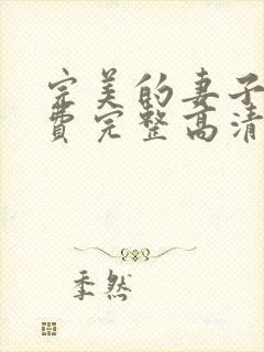 完美的妻子5免费完整高清韩剧在线观看