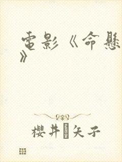 电影《命悬一枪》