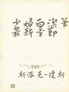 少妇白洁笔趣阁最新章节