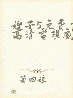 嫂子5免费完整高清电视剧在线观看