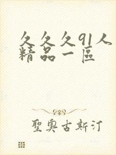 久久久91人妻精品一区封面