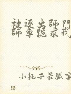 被逐出师门美人师尊跪求我原谅笔趣阁封面