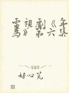 电视剧《年少有为》第六集免费观看