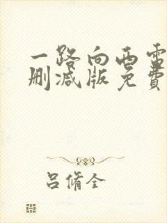 一路向西电影未删减版免费观看