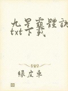 九星霸体诀龙尘txt下载