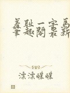 羞耻一字马小说笔趣阁最新章节更新封面