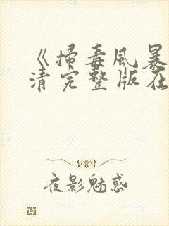 《扫毒风暴》高清完整版在线观看封面