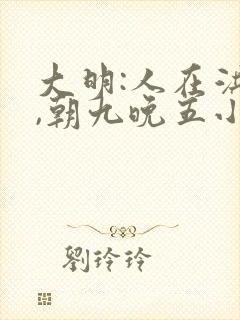 大明:人在洪武,朝九晚五小说txt文本下载封面