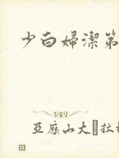 少白妇洁第二部