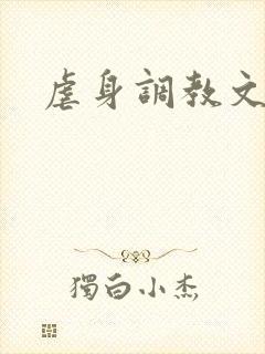 虐身调教文封面