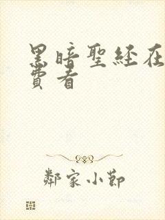 黑暗圣经在线免费看