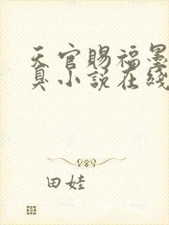 天官赐福墨香铜臭小说在线免费看