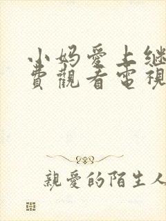 小妈爱上继子免费观看电视剧完整版