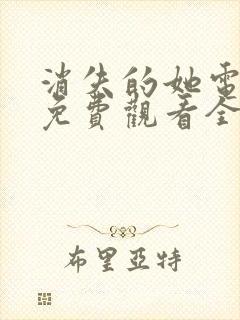 消失的她电视剧免费观看全集高清