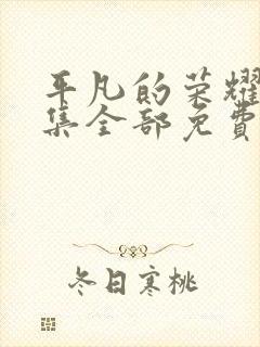 平凡的荣耀40集全部免费观看封面