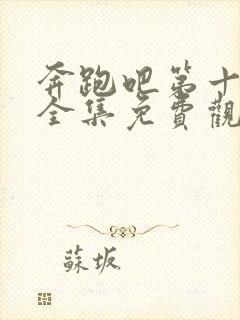 奔跑吧第十一季全集免费观看高清封面