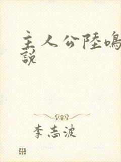 主人公陆鸣的小说