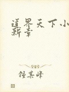 道界天下小说最新章