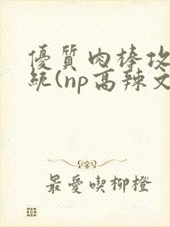 优质肉棒攻略系统(np高辣文)