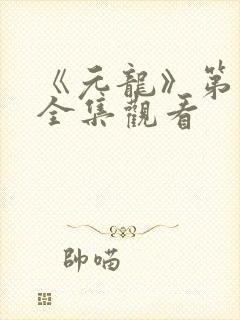 《元龙》第二季全集观看