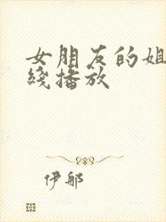 女朋友的姐姐在线播放