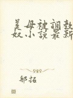 美母被调教成肉奴小说最新章节