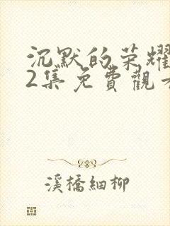 沉默的荣耀第22集免费观看