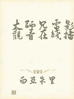 大师兄电影免费观看在线播放国语封面