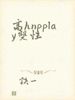高hnpplay双性封面