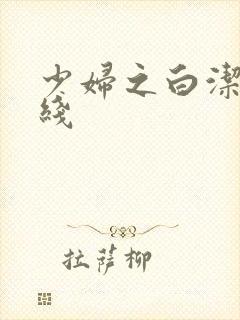 少妇之白洁 在线